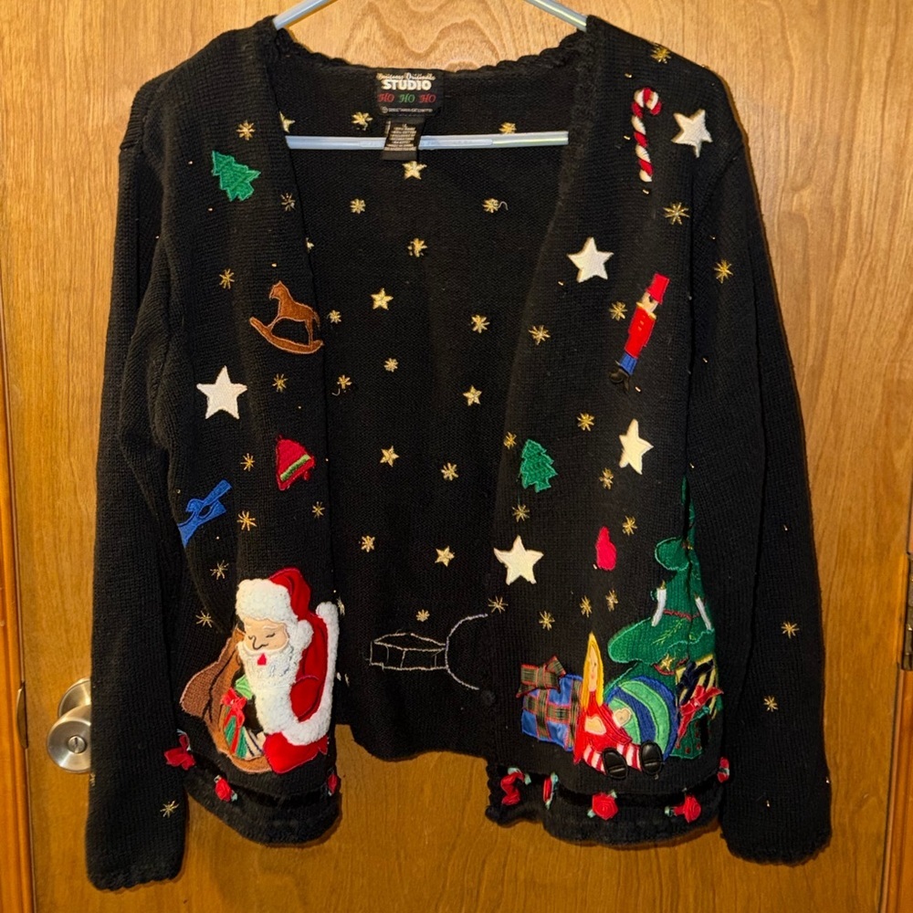 Ugly Christmas Sweater Designers Original Studio Size Large